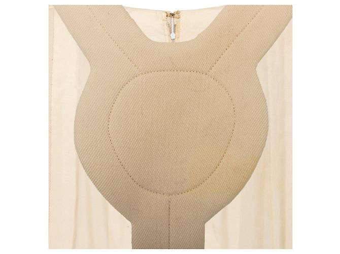 Autre Marque Kurze Latzhose Stavropoulos Aus weiß - Ansicht 6