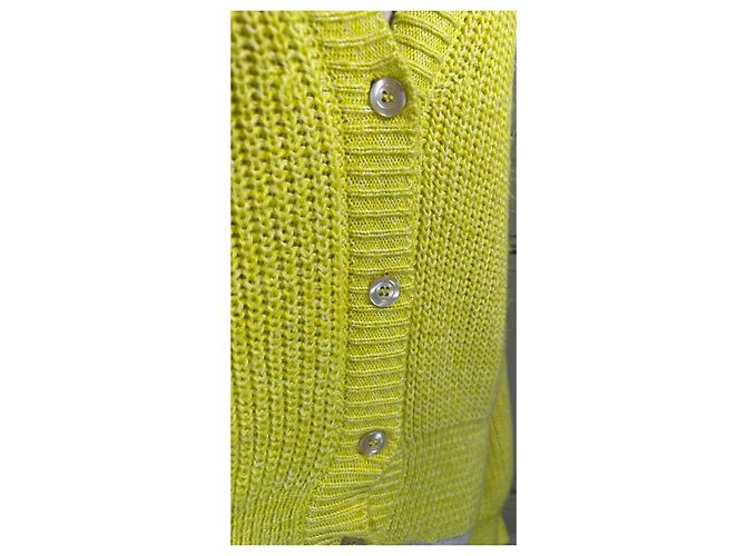 Cardigan Mads Norgaard Gelb - Ansicht 3