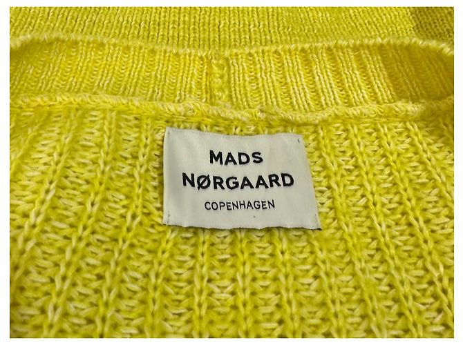 Cardigan Mads Norgaard Gelb - Ansicht 5