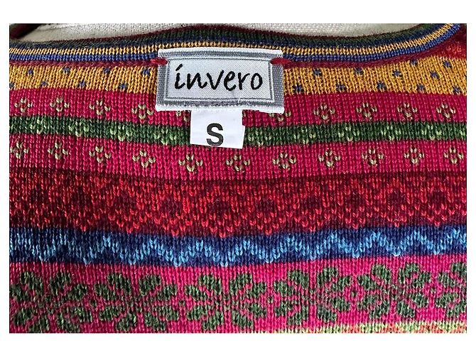 Autre Marque Cárdigan Invero de lana a rayas Multicolor - vista 4