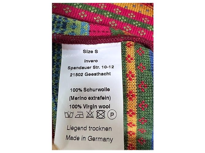 Autre Marque Cárdigan Invero de lana a rayas Multicolor - vista 5