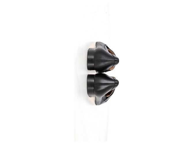 Iris & Ink Mocassini Penny in Pelle Nera - vista 11