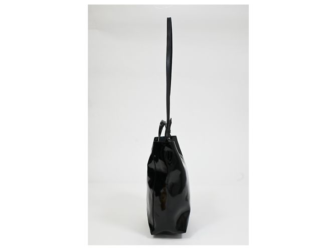 Acne Studios Tote Bag in Black Patent Leather - view 18