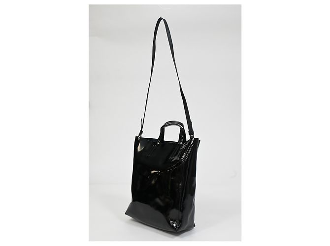Acne Studios Tote Bag in Black Patent Leather - view 19