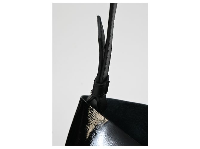 Acne Studios Tote Bag in Black Patent Leather - view 25