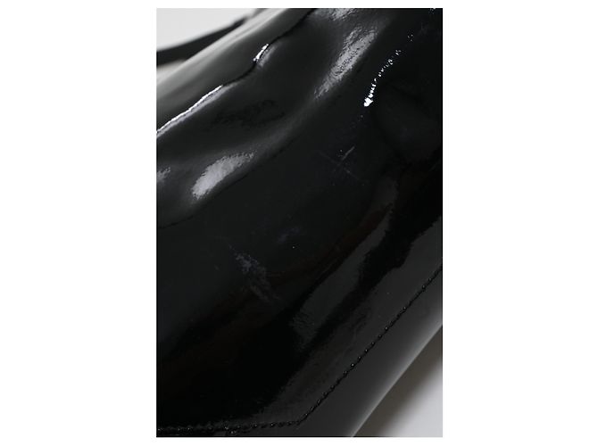 Acne Studios Tote Bag in Black Patent Leather - view 26