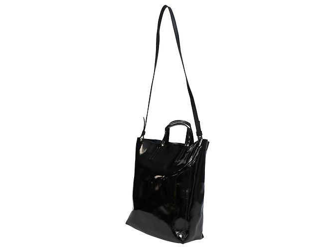 Acne Studios Tote Bag in Black Patent Leather - view 3