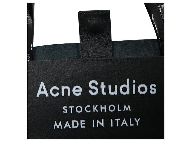 Acne Studios Tote Bag in Black Patent Leather - view 6