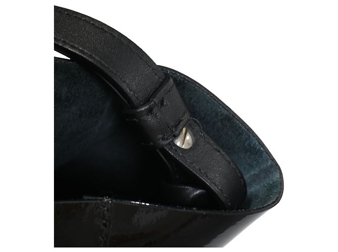 Acne Studios Tote Bag in Black Patent Leather - view 8