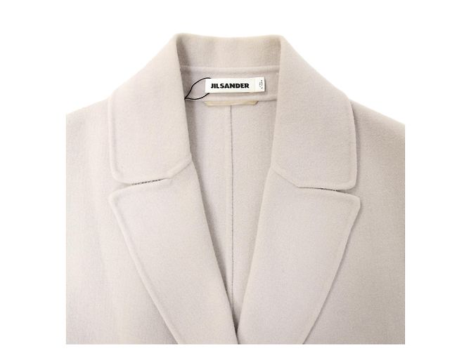 Gilet senza maniche Jil Sander in lana grigia - vista 5