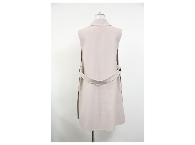 Gilet senza maniche Jil Sander in lana grigia - vista 8