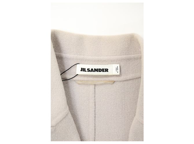 Gilet senza maniche Jil Sander in lana grigia - vista 9