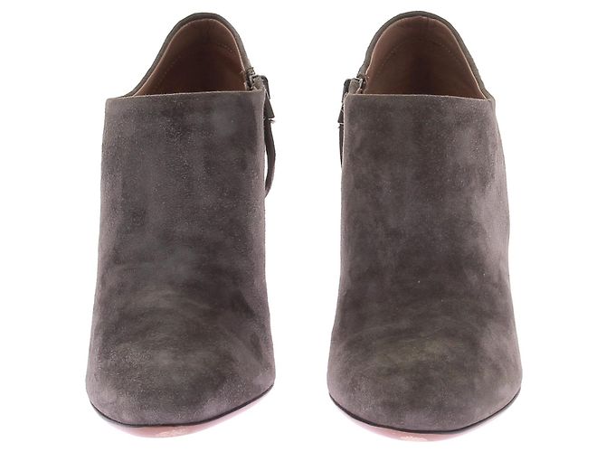 Alaïa Stivaletti ALAIA T.EU 37 Camoscio Grigio - vista 4