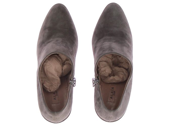 Alaïa Stivaletti ALAIA T.EU 37 Camoscio Grigio - vista 6