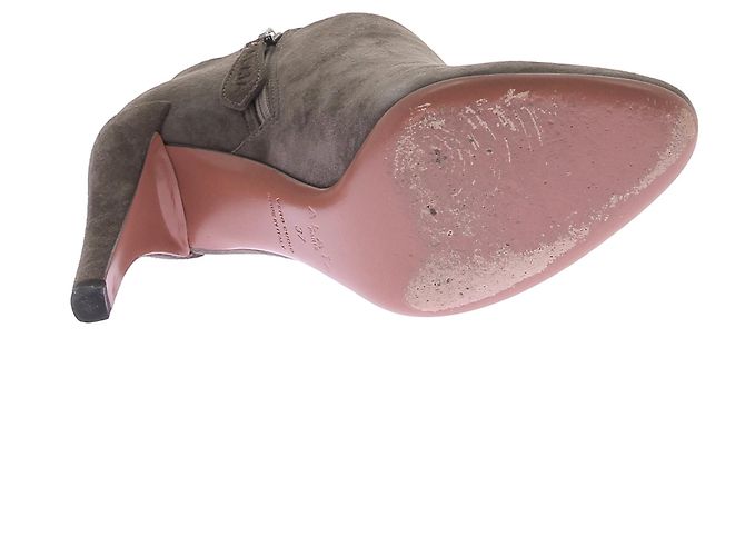 Alaïa Stivaletti ALAIA T.EU 37 Camoscio Grigio - vista 8