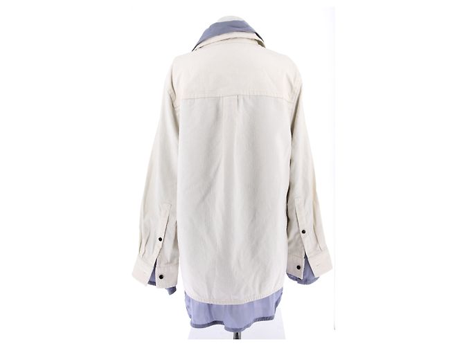 BOTTEGA VENETA Tops T.IT 42 Algodón Blanco - vista 2