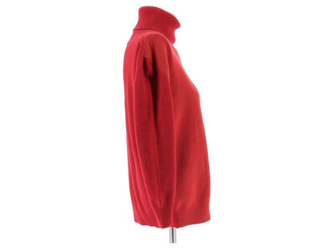 SCHIAPARELLI Malhas T.FR 38 Cashmere Vermelho - vista 3