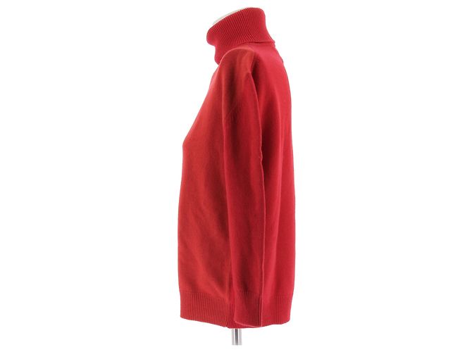 SCHIAPARELLI Malhas T.FR 38 Cashmere Vermelho - vista 4