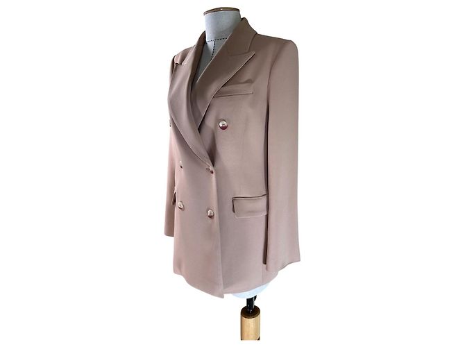Joseph Chaqueta Blazer Valery Rosa Viscosa - vista 3