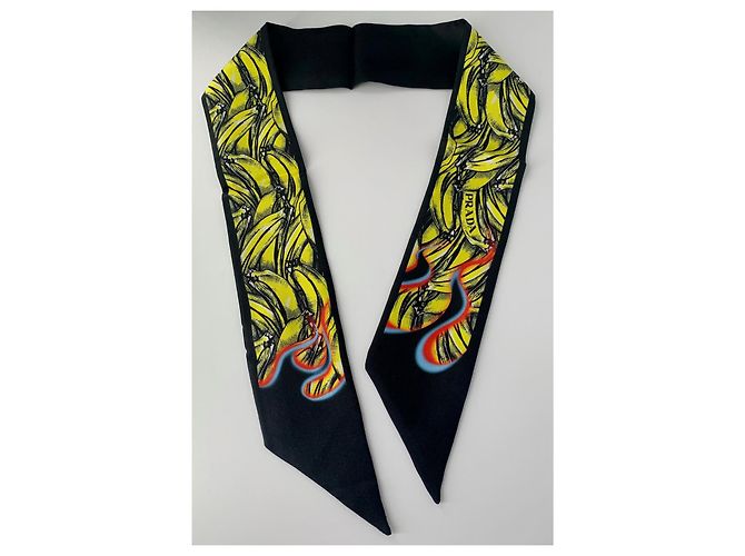 Prada Seidenschal mehrfarbig reversibel Mehrfarben - Ansicht 11