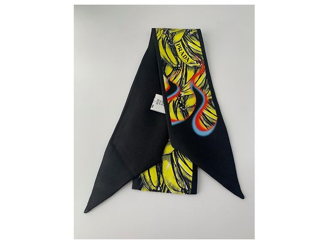 Prada Seidenschal mehrfarbig reversibel Mehrfarben - Ansicht 8
