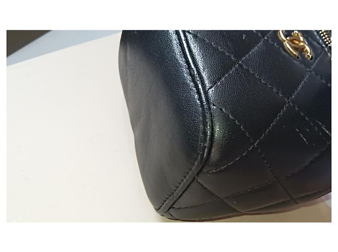 Vanity Borsa Chanel in pelle nera Nero - vista 15