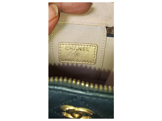 Vanity Borsa Chanel in pelle nera Nero - vista 16