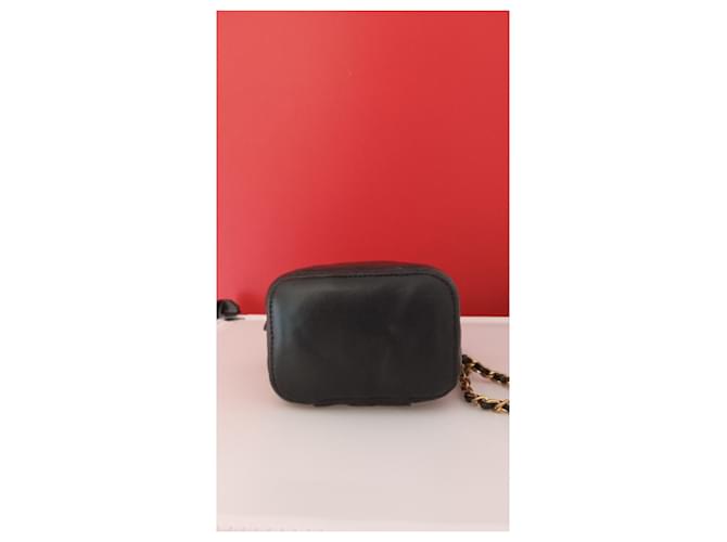 Vanity Borsa Chanel in pelle nera Nero - vista 9