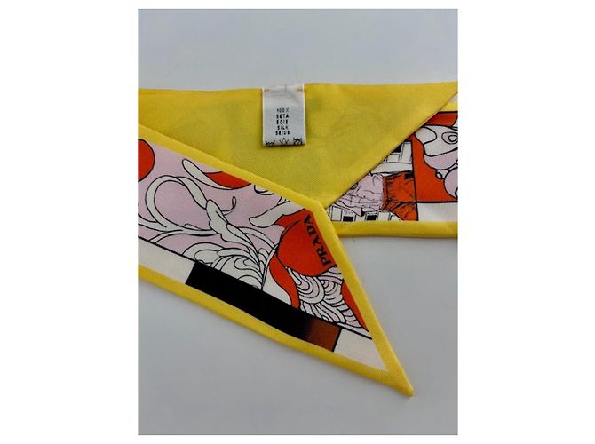 Prada Seidenschal mehrfarbig Mehrfarben - Ansicht 2