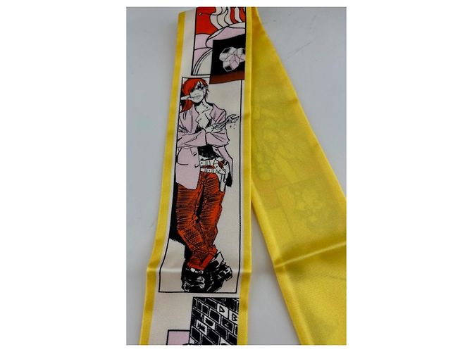 Prada Seidenschal mehrfarbig Mehrfarben - Ansicht 9