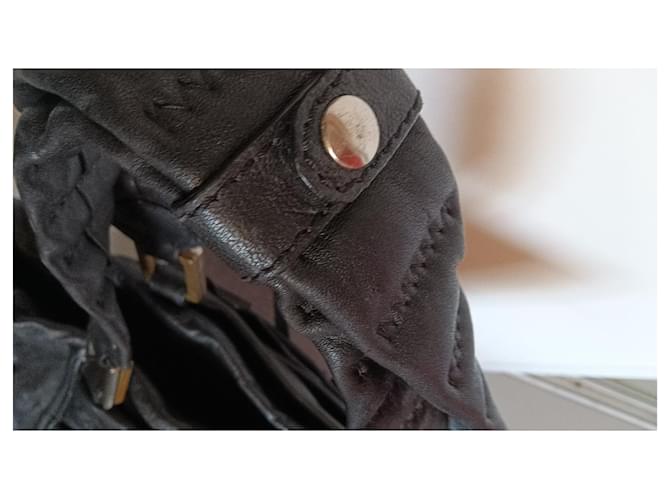 Borsa Chloé in pelle nera Nero - vista 11