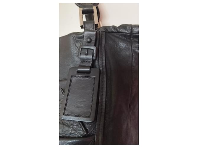 Borsa Chloé in pelle nera Nero - vista 13