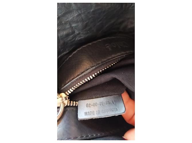 Borsa Chloé in pelle nera Nero - vista 3