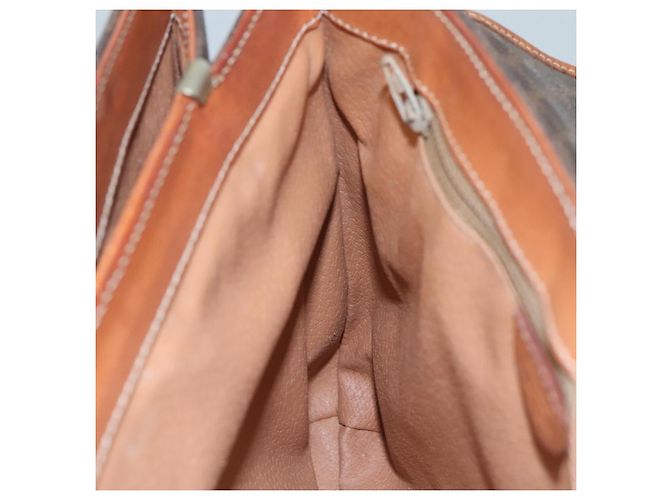 Céline Borsa a mano in tela Macadam CELINE in pelle PVC marrone Auth yk17101 - vista 20