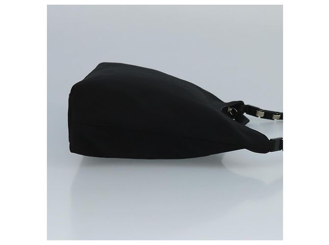 Borsa a spalla Salvatore Ferragamo in tela nera Auth bs21726 Nero - vista 3