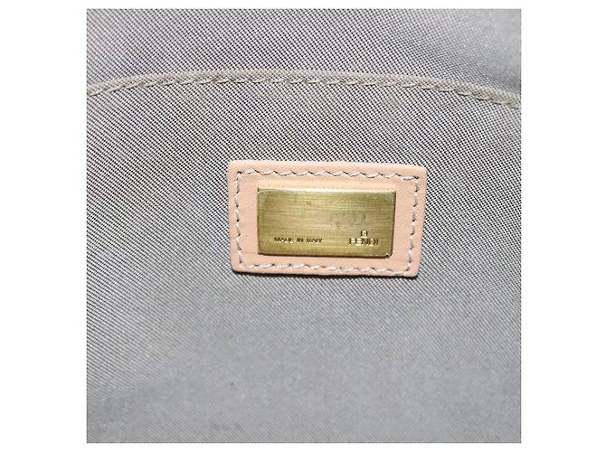 Borsa a spalla in tela Zucchino FENDI beige e oro Auth bs21960 D'oro - vista 18