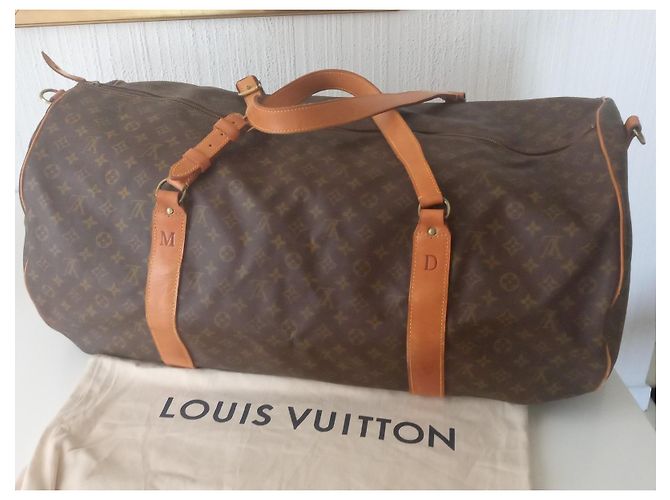 Borsa da Viaggio Louis Vuitton XXL Polochon. Marrone chiaro - vista 11