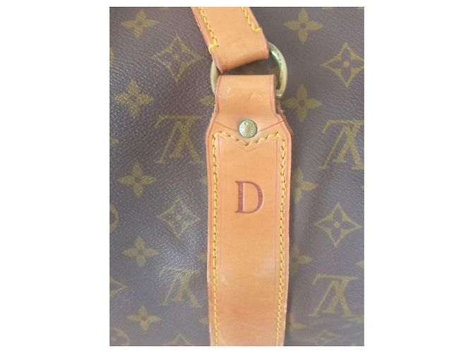 Borsa da Viaggio Louis Vuitton XXL Polochon. Marrone chiaro - vista 8
