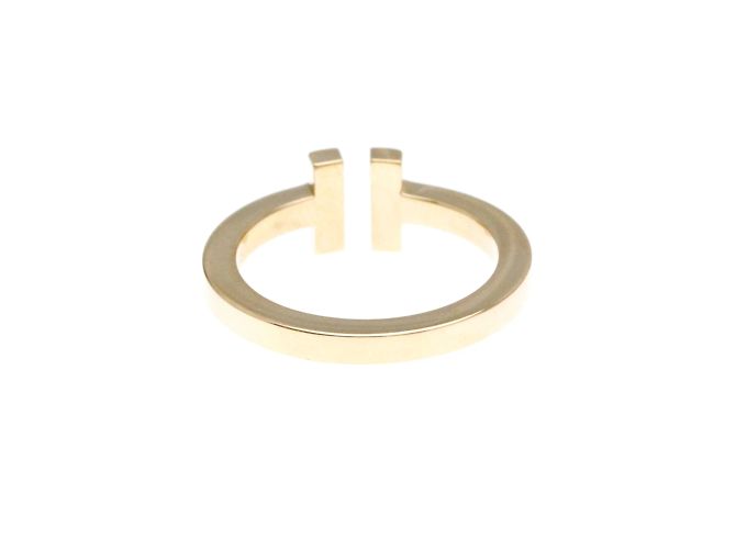 Tiffany & Co Anello Tiffany T Quadrato in Oro Rosa - vista 5