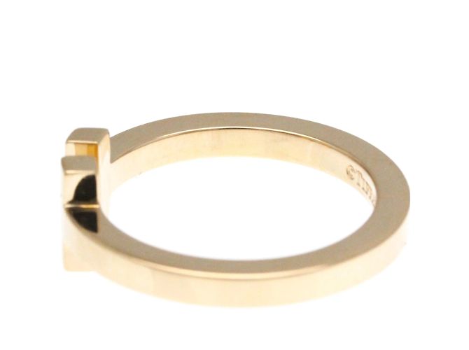 Tiffany & Co Anello Tiffany T Quadrato in Oro Rosa - vista 6