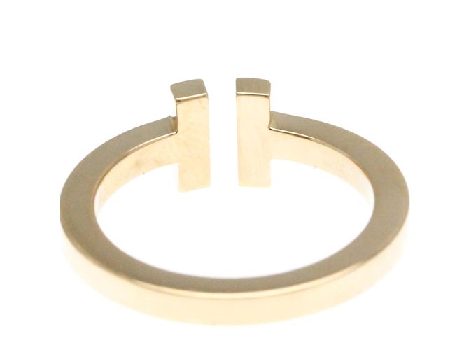 Tiffany & Co Anello Tiffany T Quadrato in Oro Rosa - vista 8