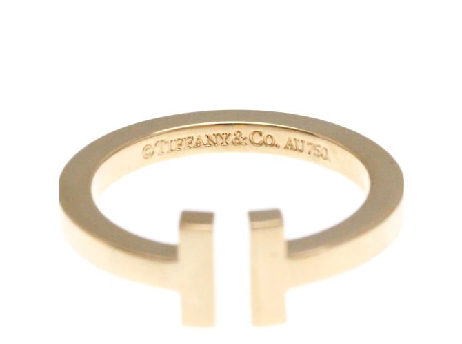 Tiffany & Co Anello Tiffany T Quadrato in Oro Rosa - vista 9