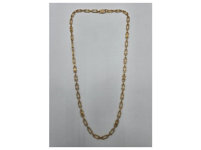 Céline Collana Lunga Celine Placcata in Oro 18kt Rara D'oro - vista 4