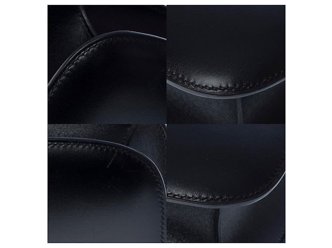 Hermès Borsa HERMES Constance in Pelle Nera - 102452 Nero - vista 11