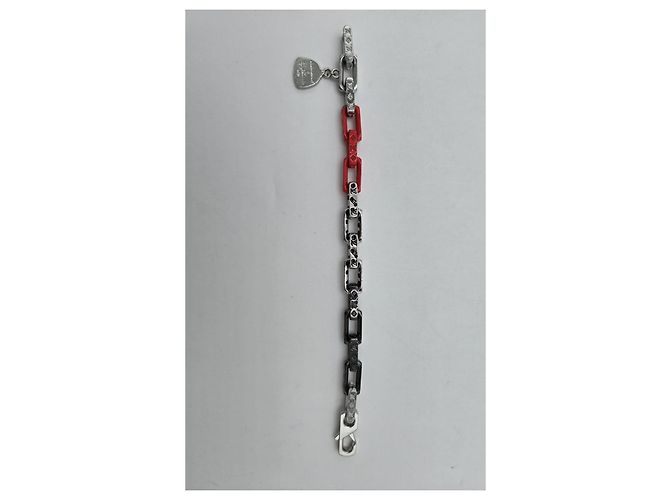 Bracciale Louis Vuitton X Yayoi Kusama Monogram Chain Edizione Limitata Rosso - vista 2