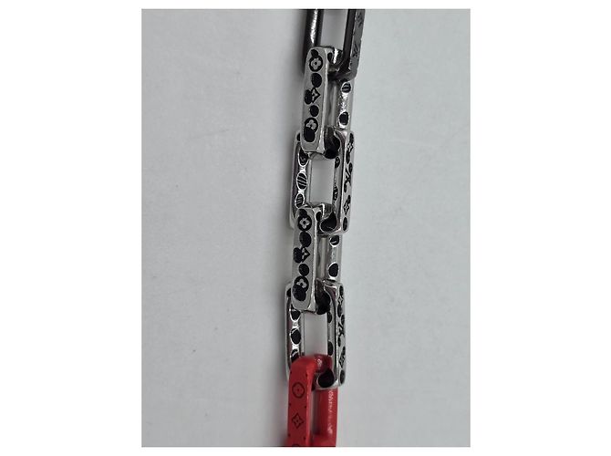 Bracciale Louis Vuitton X Yayoi Kusama Monogram Chain Edizione Limitata Rosso - vista 9