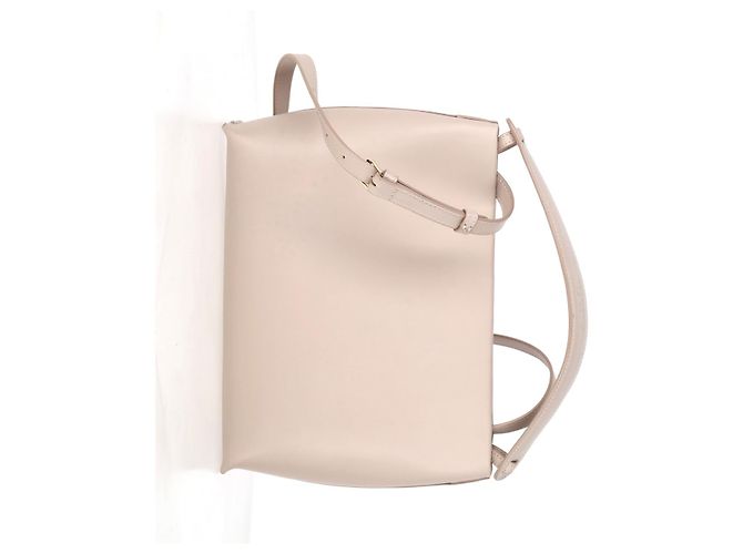 Apc Bolsa Ashley A.P.C. em couro bege - vista 11