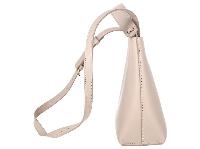 Apc Bolsa Ashley A.P.C. em couro bege - vista 2
