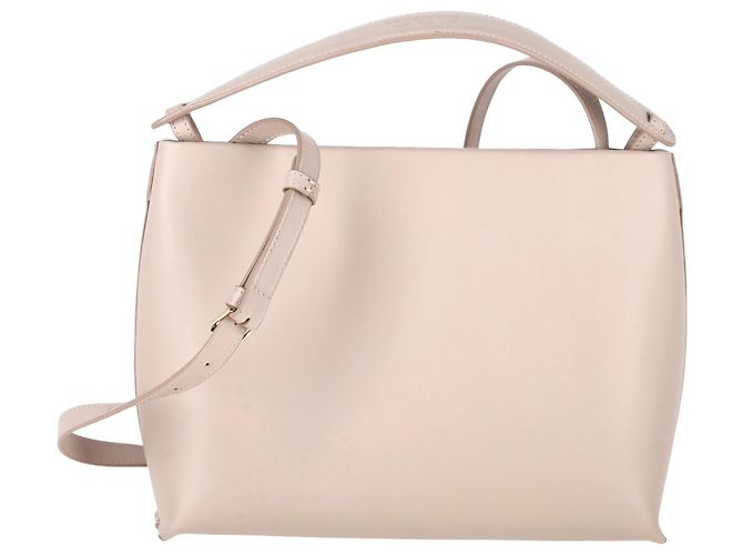 Apc Bolsa Ashley A.P.C. em couro bege - vista 3