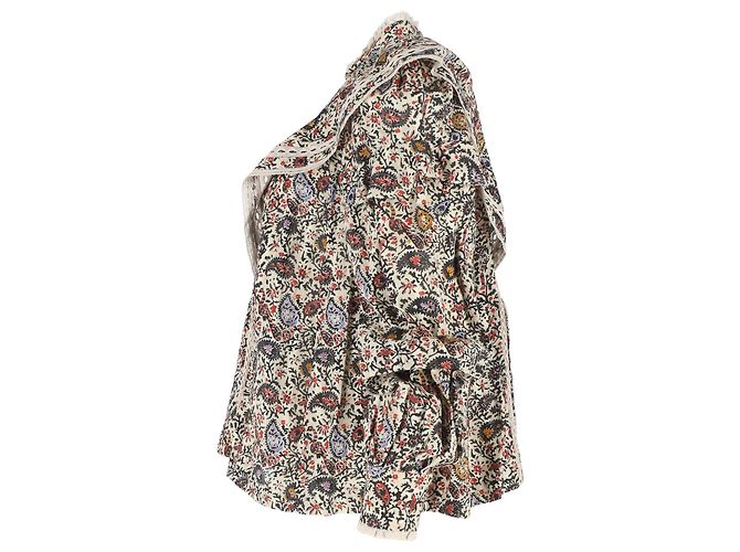 Blusa Reign con stampa paisley di Isabel Marant in cotone multicolore - vista 2